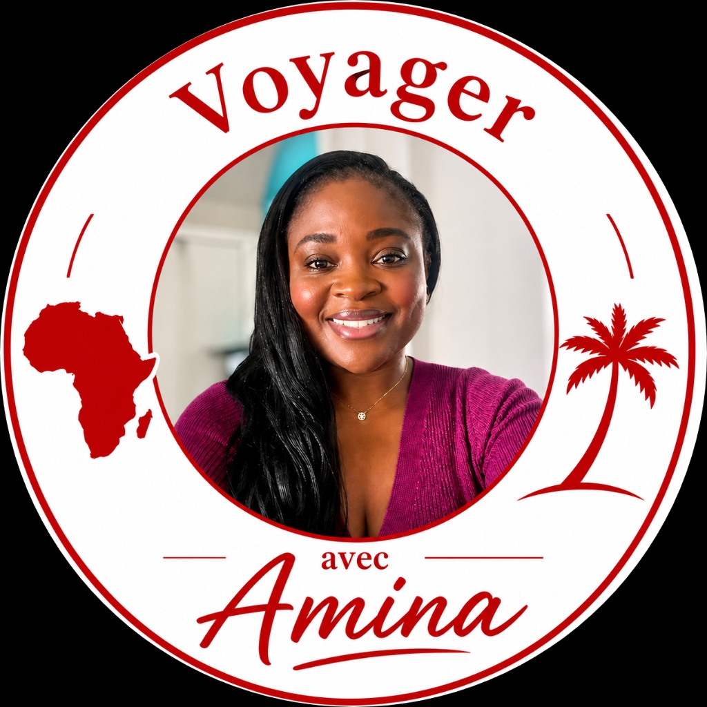 Voyager avec Amina Logo